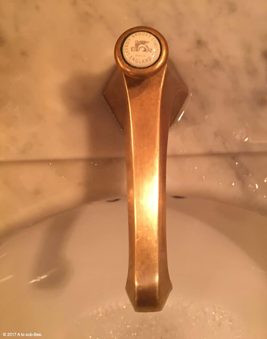 An English tap in New York