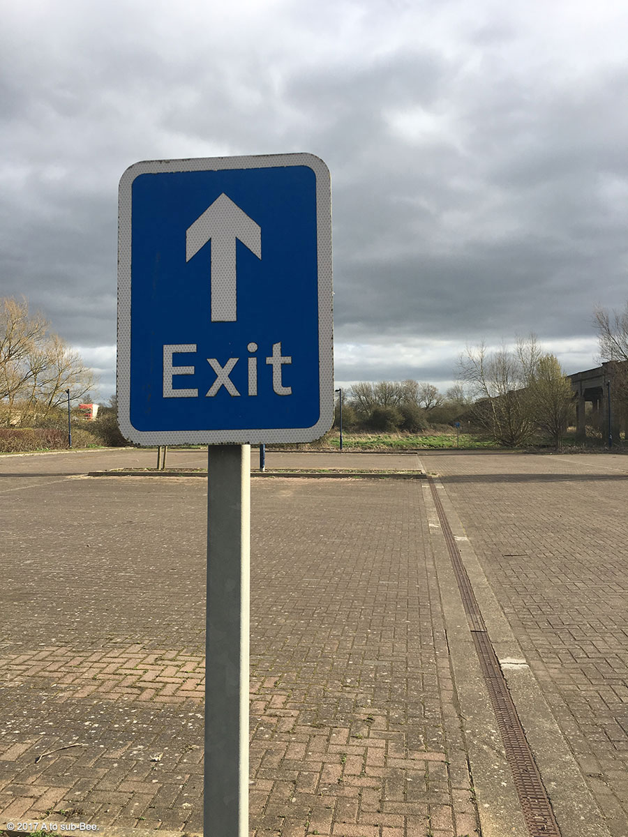 Exit to nowhere